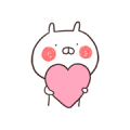 Usamaru Keeps Movin' Sticker for LINE & WhatsApp | ZIP: GIF & PNG