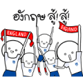World Cup England Supporters Stickers World Cup England Supporters Stickers