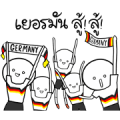 World Cup Germany Supporters Stickers