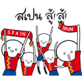 World Cup Spain Supporters Stickers World Cup Spain Supporters Stickers