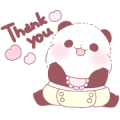 Yururin Panda: Baby Edition Sticker for LINE & WhatsApp | ZIP: GIF & PNG
