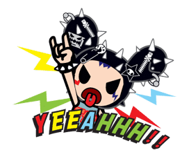 tokidoki tokidoki Sticker for LINE & WhatsApp | ZIP: GIF & PNG