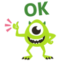Animated Monsters, Inc. Sticker for LINE & WhatsApp | ZIP: GIF & PNG