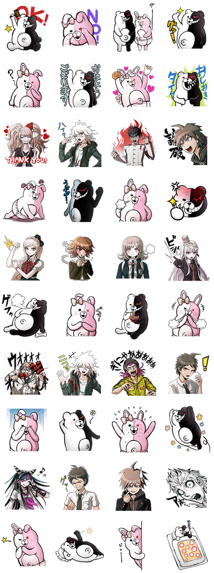 Oordeel Intensief Naschrift DANGANRONPA 1・2 Reload Sticker for LINE, WhatsApp, Telegram — Android, iPhone iOS Oordeel Intensief Naschrift DANGANRONPA 1・2 Reload Sticker for LINE, WhatsApp, Telegram — Android, iPhone iOS