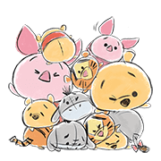 Disney Tsum Tsum Moves (Freehand Style) Disney Tsum Tsum Moves (Freehand Style) Sticker for LINE & WhatsApp | ZIP: GIF & PNG