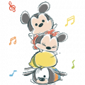 Disney TsumTsum Animated Stickers 2 Sticker for LINE & WhatsApp | ZIP: GIF & PNG