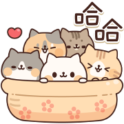 Full of Cats Animated Stickers 3 Full of Cats Animated Stickers 3 Sticker for LINE & WhatsApp | ZIP: GIF & PNG