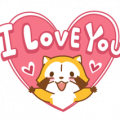 Happy ☆ RASCAL Animated Stickers Sticker for LINE & WhatsApp | ZIP: GIF & PNG