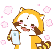 LOVE2 RASCAL Animated Stickers Sticker for LINE & WhatsApp | ZIP: GIF & PNG