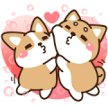 Love You: Shibasays Sticker for LINE & WhatsApp | ZIP: GIF & PNG