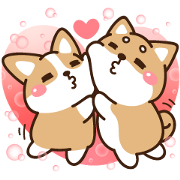 Love You: Shibasays Sticker for LINE & WhatsApp | ZIP: GIF & PNG