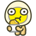 MILUEGG: Animated is tastier! Vol. 2 Sticker for LINE & WhatsApp | ZIP: GIF & PNG