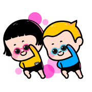 MiM's Family Sticker for LINE & WhatsApp | ZIP: GIF & PNG