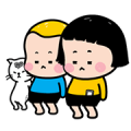 Mobile Girl, MiM Animated Stickers Mobile Girl, MiM Animated Stickers