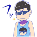 Mr.osomatsu 2 Sticker for LINE & WhatsApp | ZIP: GIF & PNG