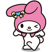 My Melody Sticker for LINE & WhatsApp | ZIP: GIF & PNG