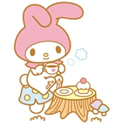 My Melody Animated Stickers Sticker for LINE & WhatsApp | ZIP: GIF & PNG