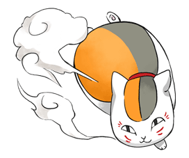 Natsume's Book of Friends Sticker for LINE & WhatsApp | ZIP: GIF & PNG