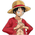 ONE PIECE Straw Hat Crew Sticker for LINE & WhatsApp | ZIP: GIF & PNG