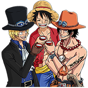 ONE PIECE THIRD SERIES ONE PIECE THIRD SERIES Sticker for LINE & WhatsApp | ZIP: GIF & PNG