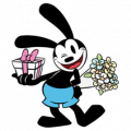 Oswald the Lucky Rabbit Sticker for LINE & WhatsApp | ZIP: GIF & PNG