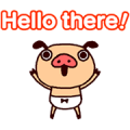 PANPAKA PANTS 4: Talking Mr. Dance Pants Sticker for LINE & WhatsApp | ZIP: GIF & PNG