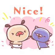 PANPAKA PANTS: Soft & Fluffy Days Sticker for LINE & WhatsApp | ZIP: GIF & PNG