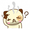 Panda Dog Sticker for LINE & WhatsApp | ZIP: GIF & PNG