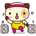Panda Dog Animated Stickers Panda Dog Animated Stickers