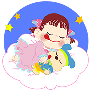 Peko-chan's Smiley Stickers Peko-chan's Smiley Stickers Sticker for LINE & WhatsApp | ZIP: GIF & PNG