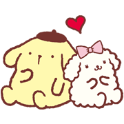 Pompompurin and Friends Pompompurin and Friends Sticker for LINE & WhatsApp | ZIP: GIF & PNG