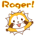 Rascal and Tanga Pop-Up Stickers Sticker for LINE & WhatsApp | ZIP: GIF & PNG