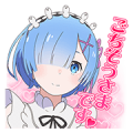 Re:ZERO – Rem Special Stickers