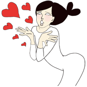 Roll your eyes, Undine! (Free) Sticker for LINE & WhatsApp | ZIP: GIF & PNG
