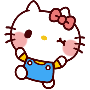 SANRIO CHARACTERS (Cartoon) Sticker for LINE & WhatsApp | ZIP: GIF & PNG