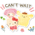 SANRIO CHARACTERS (Forest) Sticker for LINE & WhatsApp | ZIP: GIF & PNG