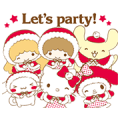 SANRIO CHARACTERS: Warm and Fluffy Sticker for LINE & WhatsApp | ZIP: GIF & PNG