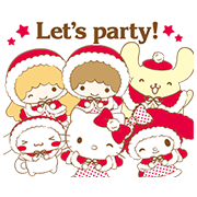 SANRIO CHARACTERS: Warm and Fluffy Sticker for LINE & WhatsApp | ZIP: GIF & PNG