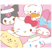 SANRIO CHARACTERS (Winter) SANRIO CHARACTERS (Winter) Sticker for LINE & WhatsApp | ZIP: GIF & PNG