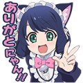 SHOW BY ROCK!! Sticker for LINE & WhatsApp | ZIP: GIF & PNG