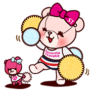 Samantha Thavasa: Animation Aimee Bear Samantha Thavasa: Animation Aimee Bear Sticker for LINE & WhatsApp | ZIP: GIF & PNG