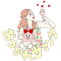 Samantha Thavasa Original Stickers