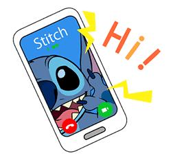 Stitch Pop-Up Mayhem Sticker for LINE & WhatsApp | ZIP: GIF & PNG
