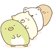 Sumikko Gurashi: More Animated Than Ever Sticker for LINE & WhatsApp | ZIP: GIF & PNG