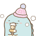 Sumikko Gurashi Winter Stickers Sticker for LINE & WhatsApp | ZIP: GIF & PNG
