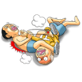 Super Radical Gag Family Sticker for LINE & WhatsApp | ZIP: GIF & PNG