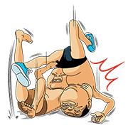Super Radical Gag Family: Pop-Ups Sticker for LINE & WhatsApp | ZIP: GIF & PNG