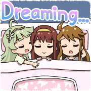 THE IDOLM@STER Million Live! Chibi Ver.3 THE IDOLM@STER Million Live! Chibi Ver.3 Sticker for LINE & WhatsApp | ZIP: GIF & PNG