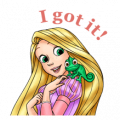 Tangled – Animated Sticker for LINE & WhatsApp | ZIP: GIF & PNG