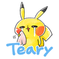 Team Rascal Pikachu Sticker for LINE & WhatsApp | ZIP: GIF & PNG